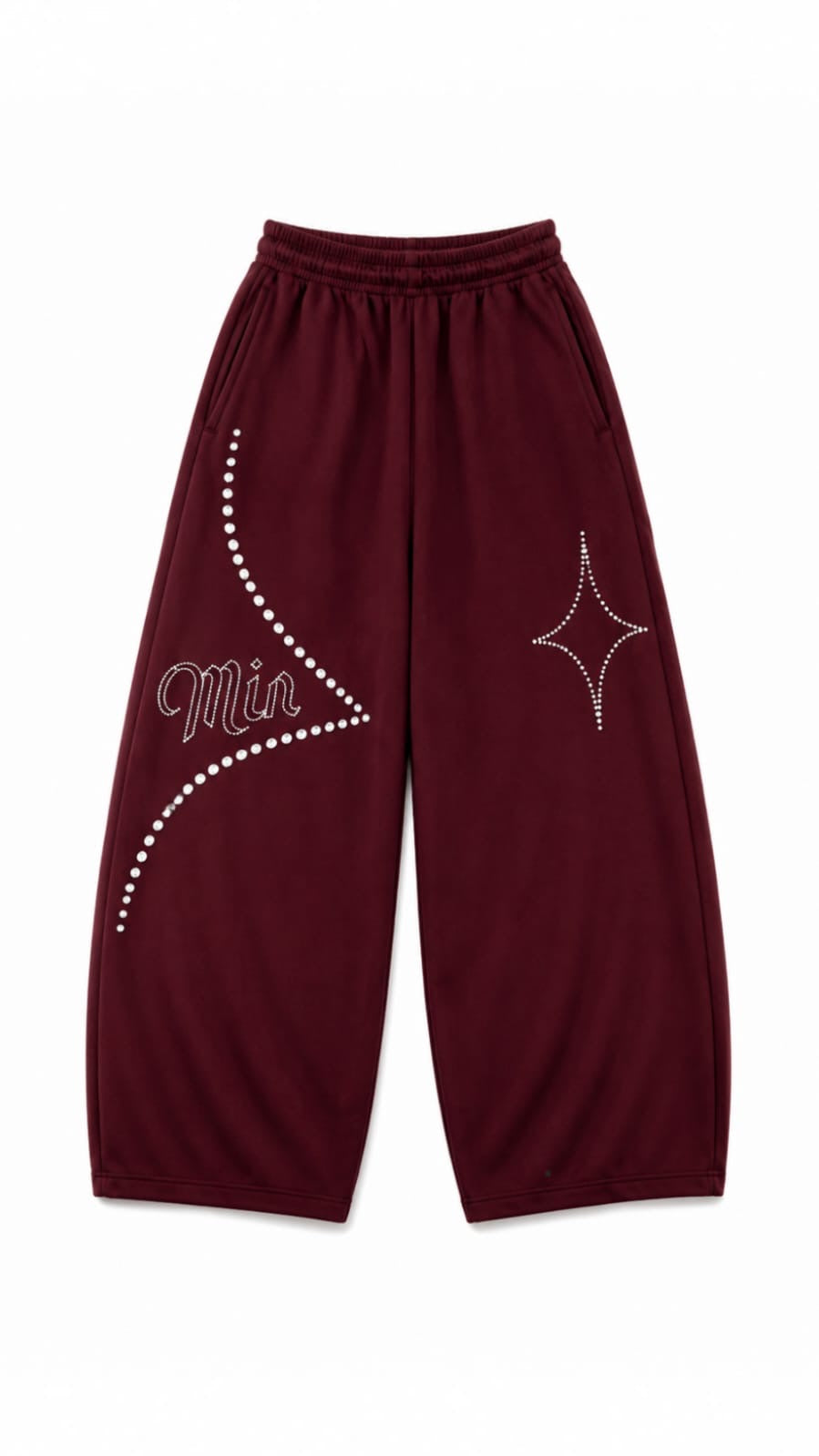 CALÇA BARREL CARMESIM VVS