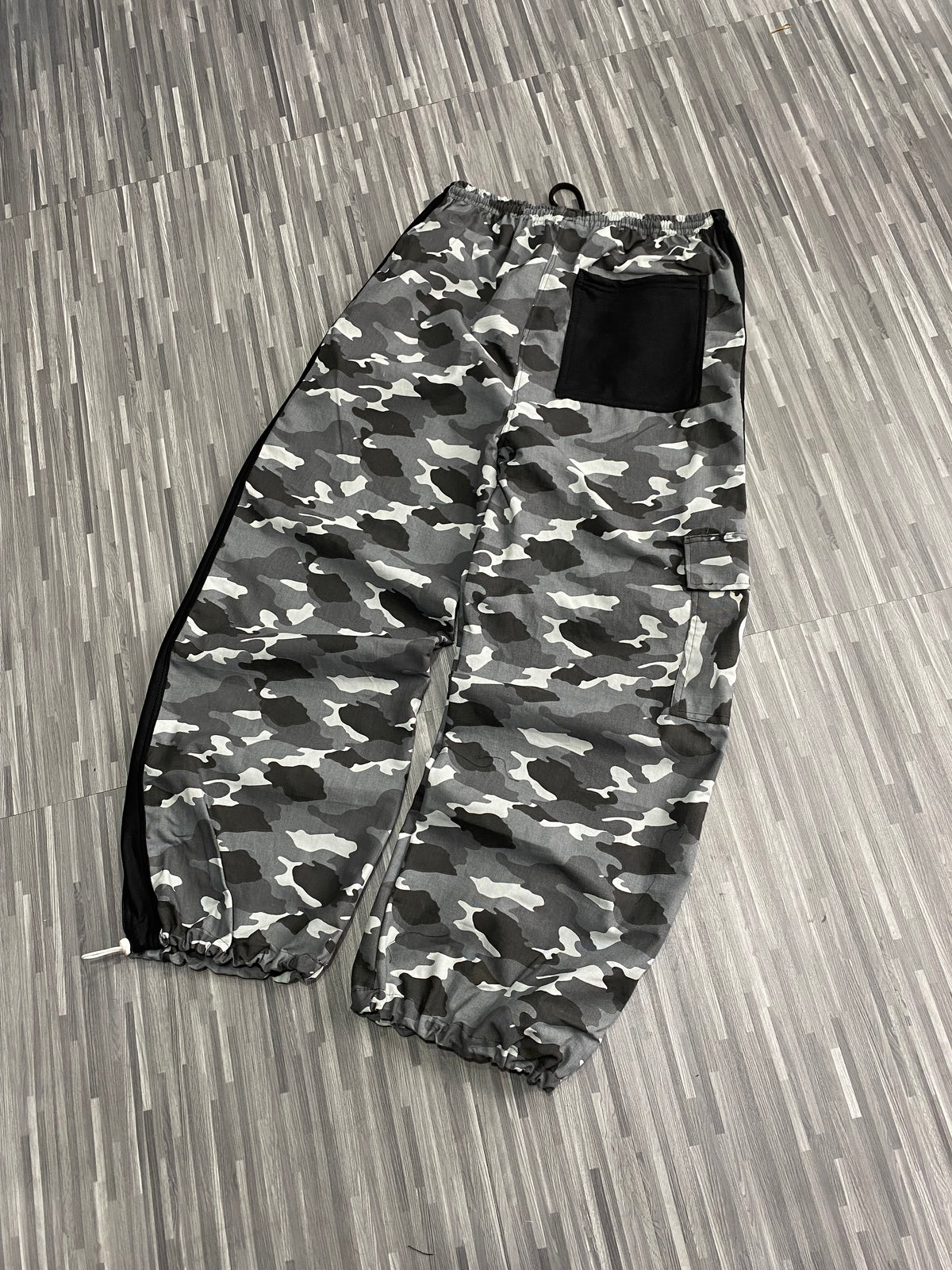 CALÇA CAMUFLADA TRICOLINE CINZA