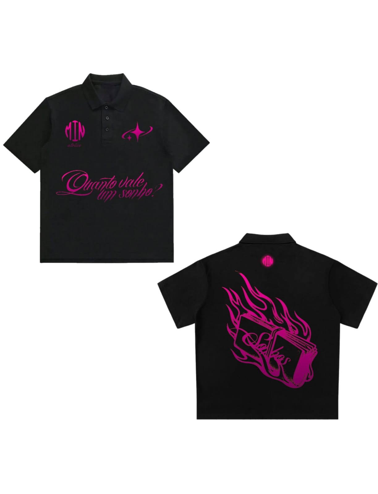 POLO “QVUS” ROSA